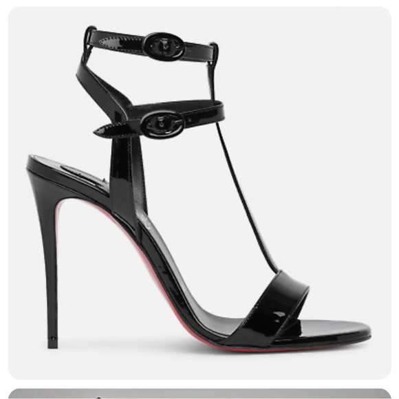 Christian Louboutin Shoes - 🌟🌺 SPRING SALE! Christian Louboutin Mara Patent Dual-Buckle Red Sole Sandals